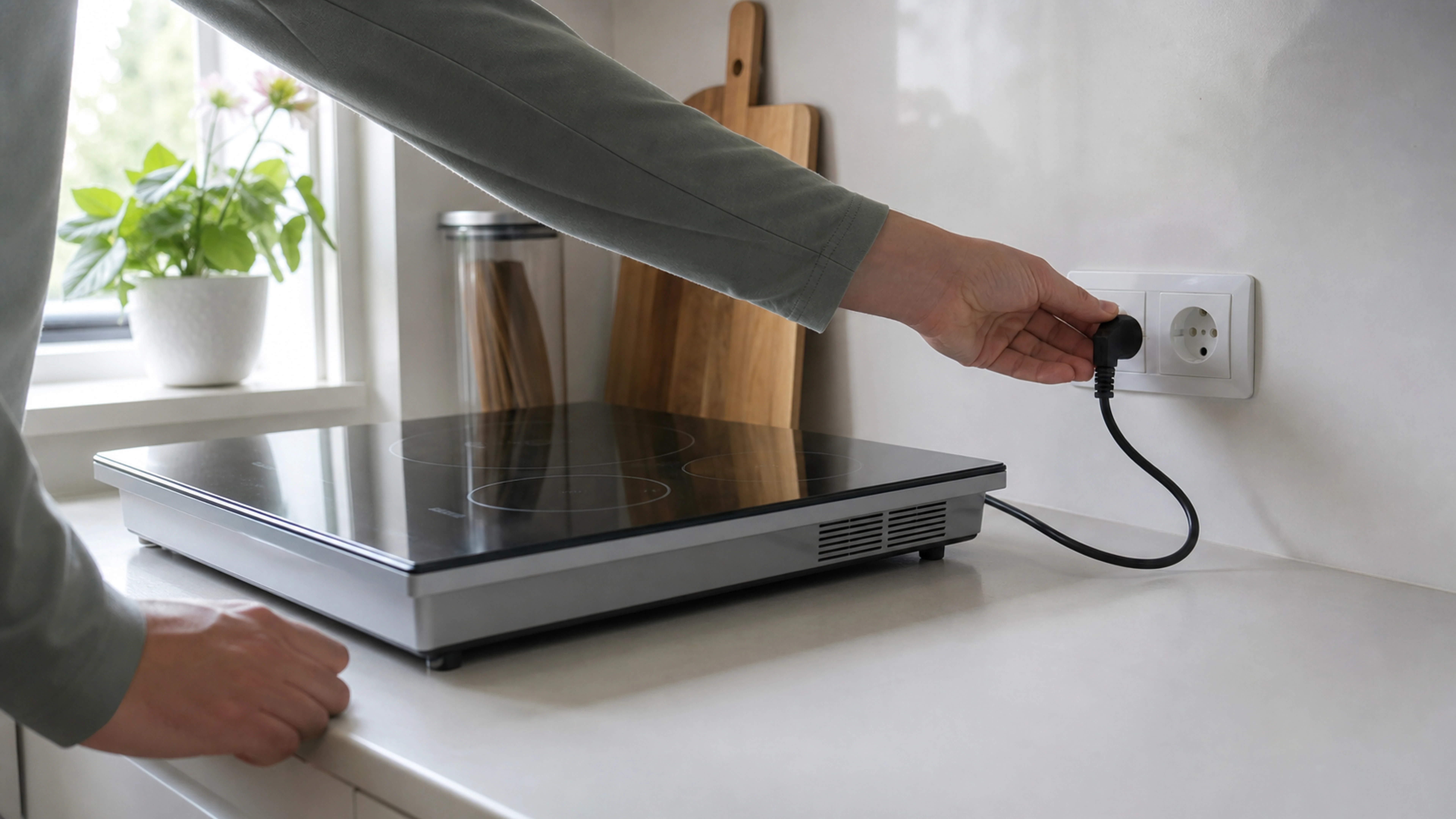Illustration éditoriale pour l’article « Brancher votre gazinière électrique Indesit avec succès »